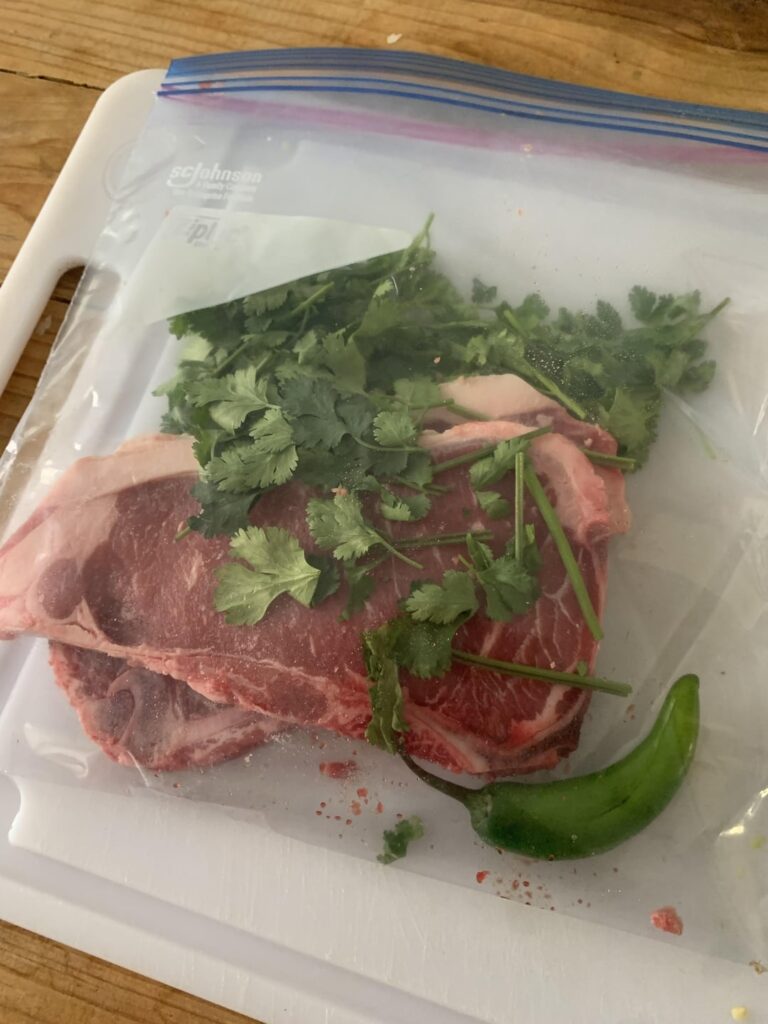 Marinated Steak Banh Mi