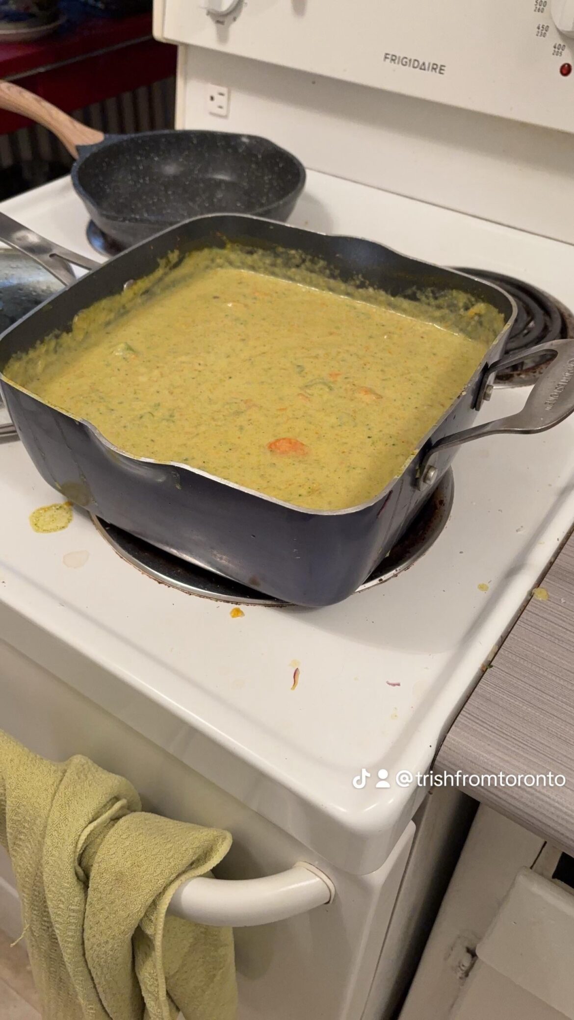 My cheddar broccoli soup!