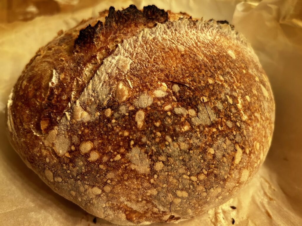My first loaf! (that actually made it into the oven)