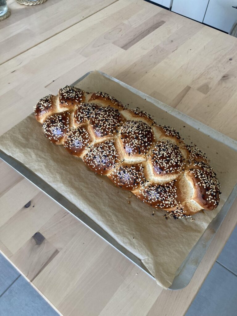 Second try at challah