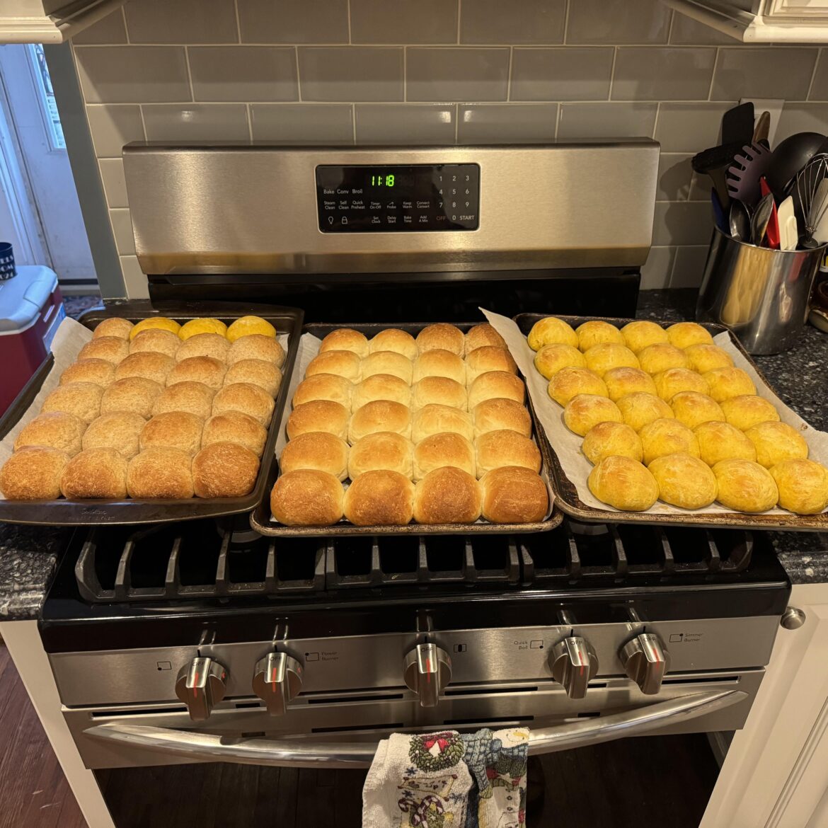 Is 72 rolls enough for 9 people?