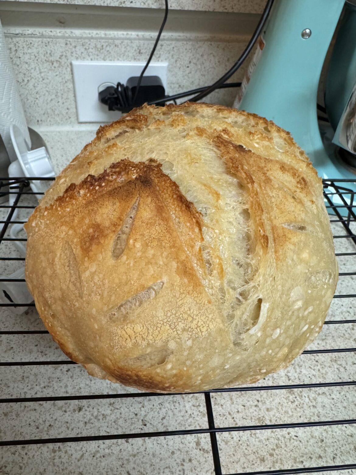 My first loaf! 🥹