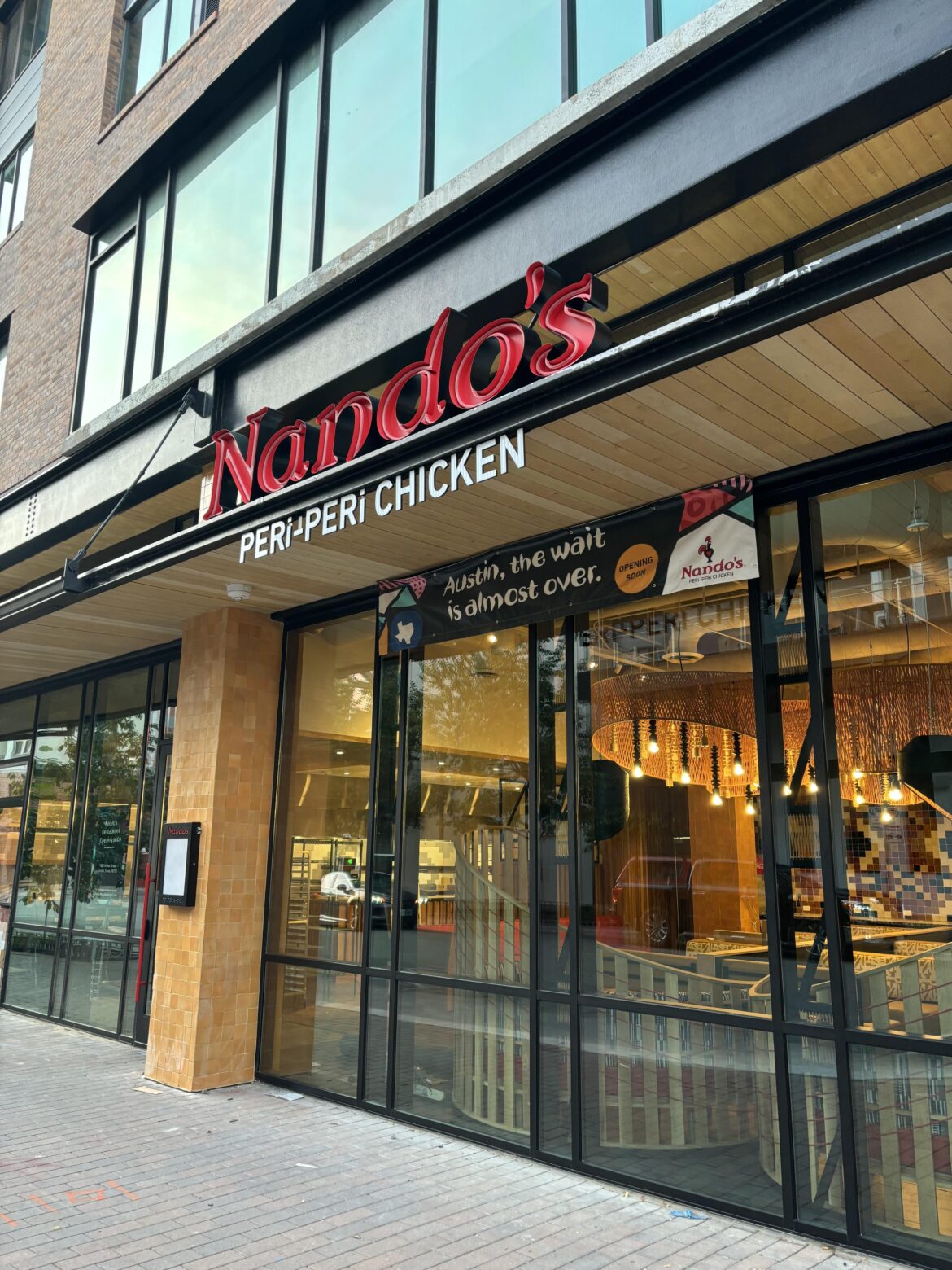 Date for Nando’s: November 12th!