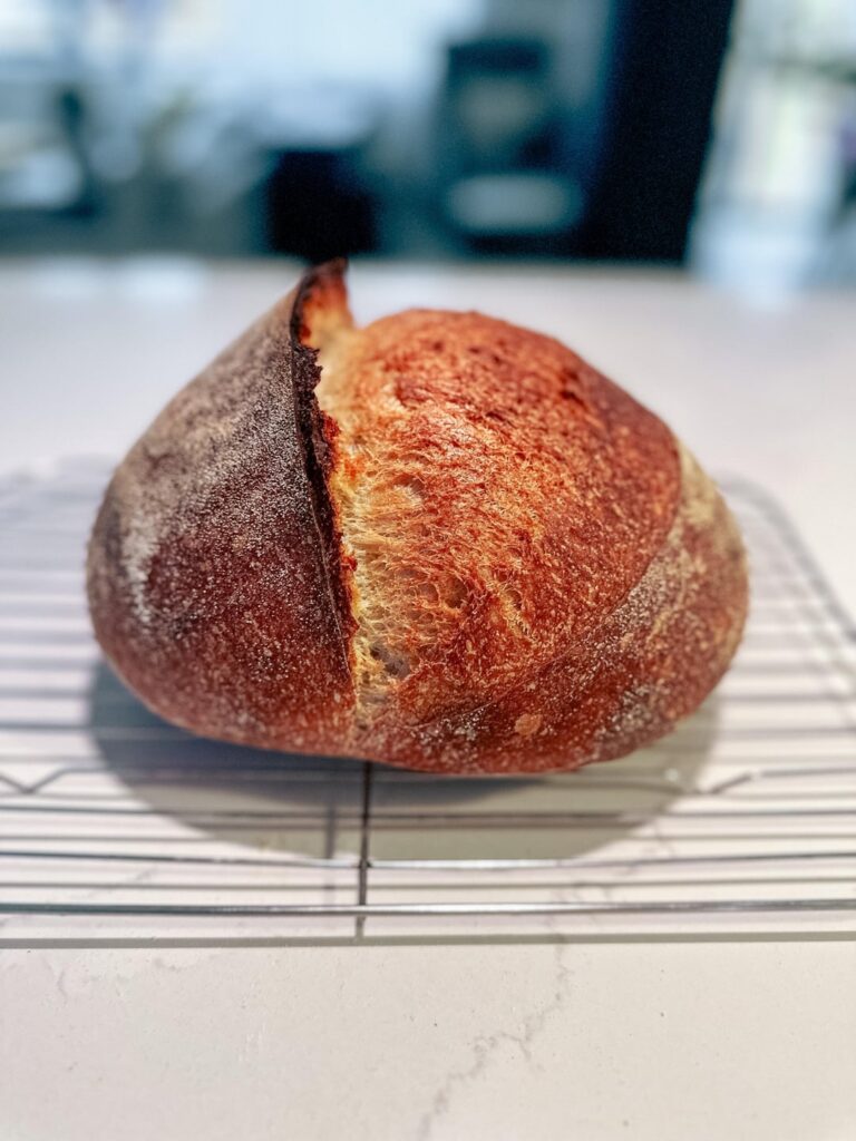 First time not using wholewheat in a while!