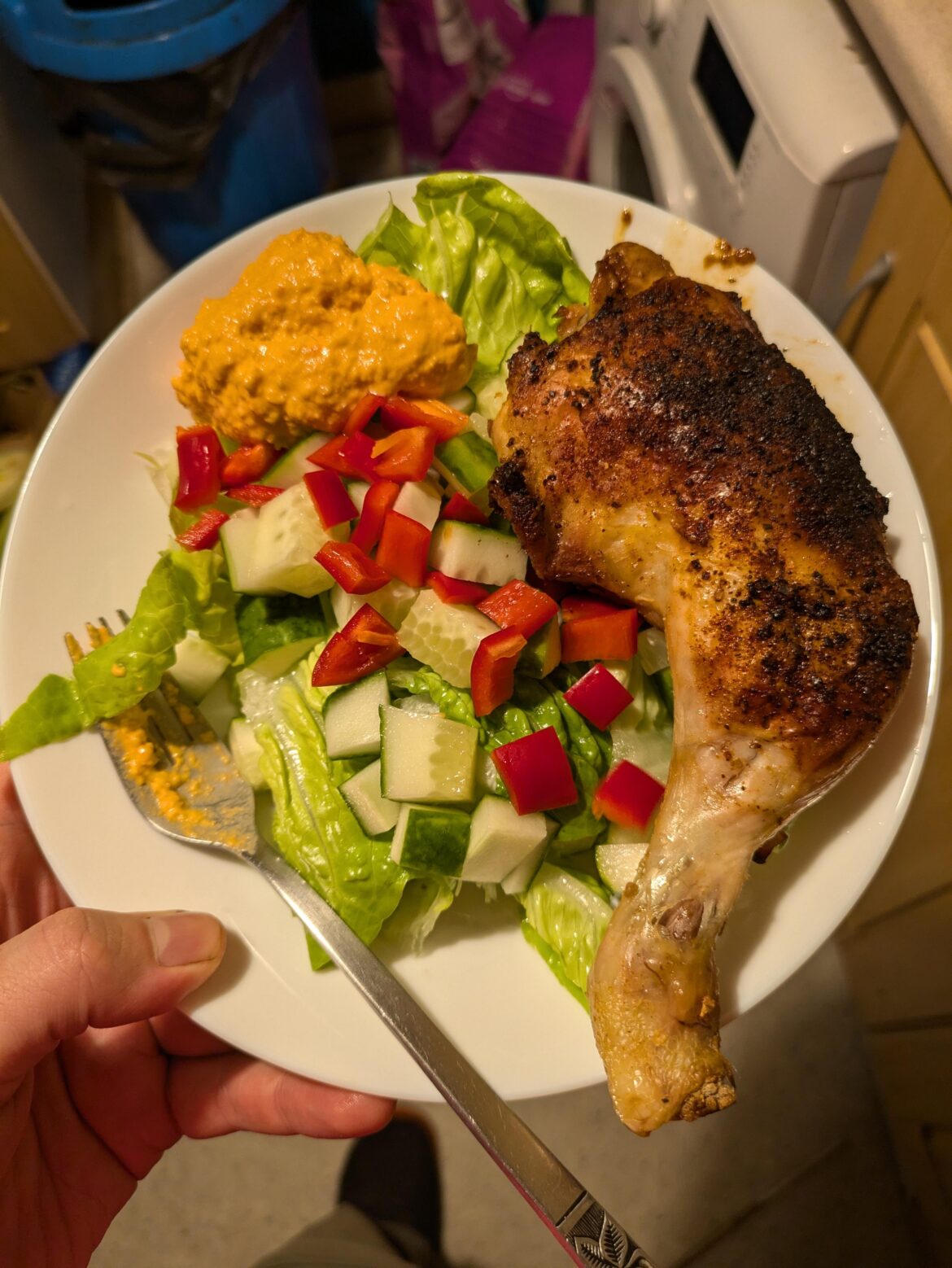 Last salad of the season