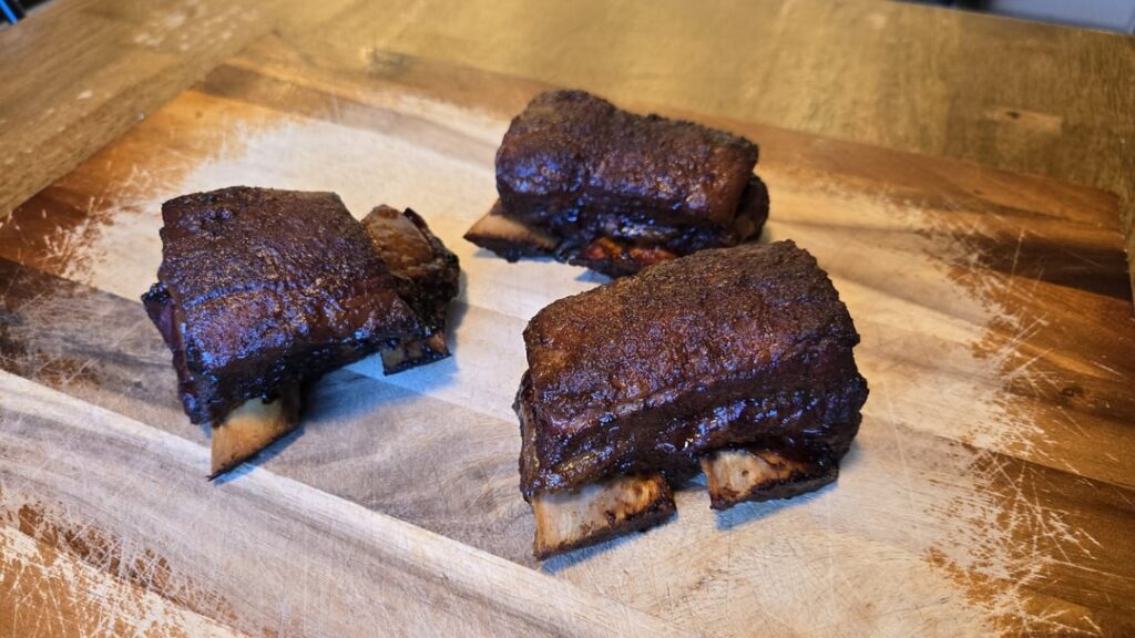 First time making (and eating) beef short ribs