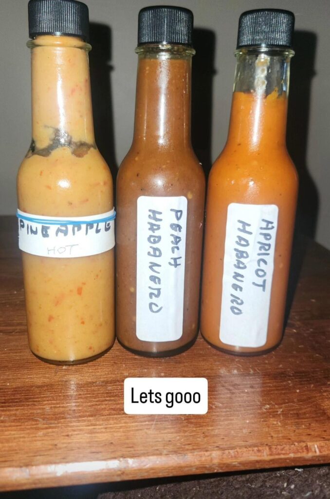 New homemade sauces!
