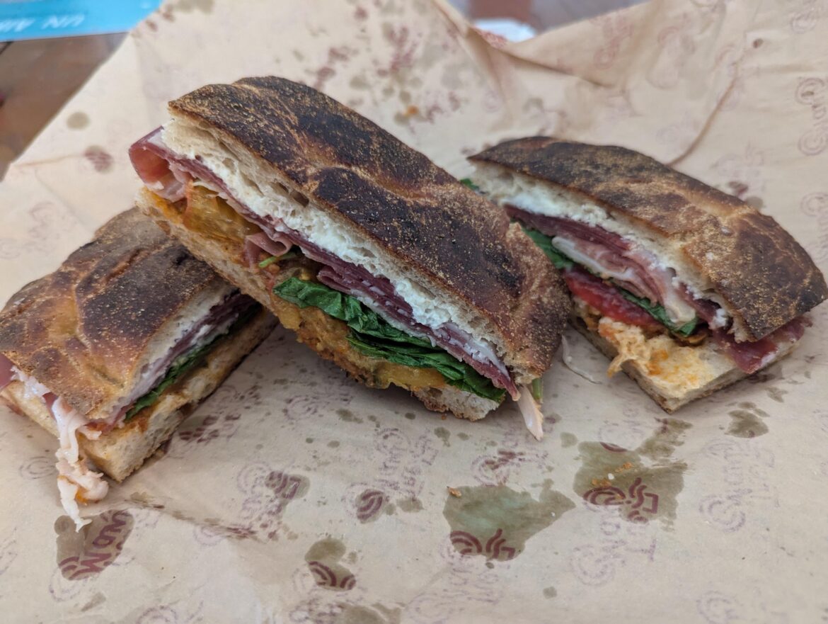 Behold, the $30 sandwich from Tres Mani in Santa Monica Behold, the $30 sandwich from Tres Mani in Santa Monica