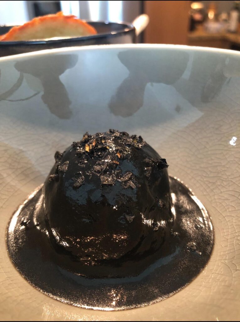 Fresh Cheese, charred onion vinaigrette, citrus salt