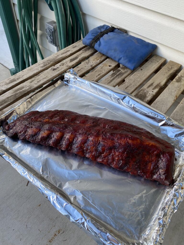 First cook ever with the Traeger I got yesterday. This feels like I’m cheating.