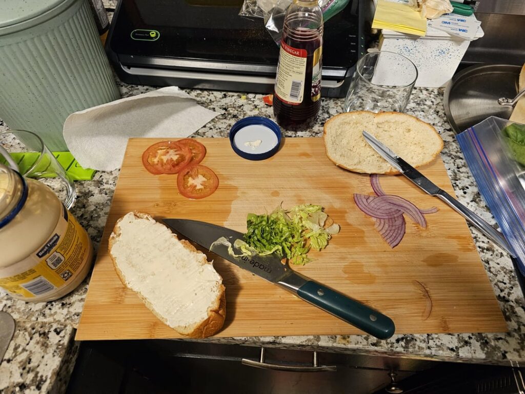 Late night snack and round 2 the next morning