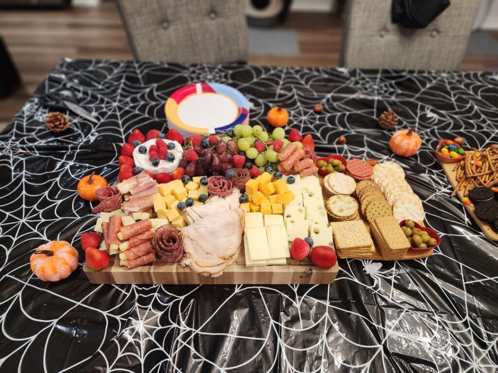 Spoiling my friends tonight! Savory, and sweet.