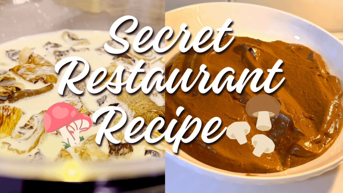 Silky Smooth and Delicious Restaurant Quality Mushroom Purée Recipe