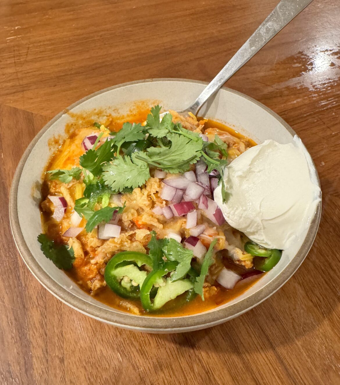 Keto Chili for those rainy days!