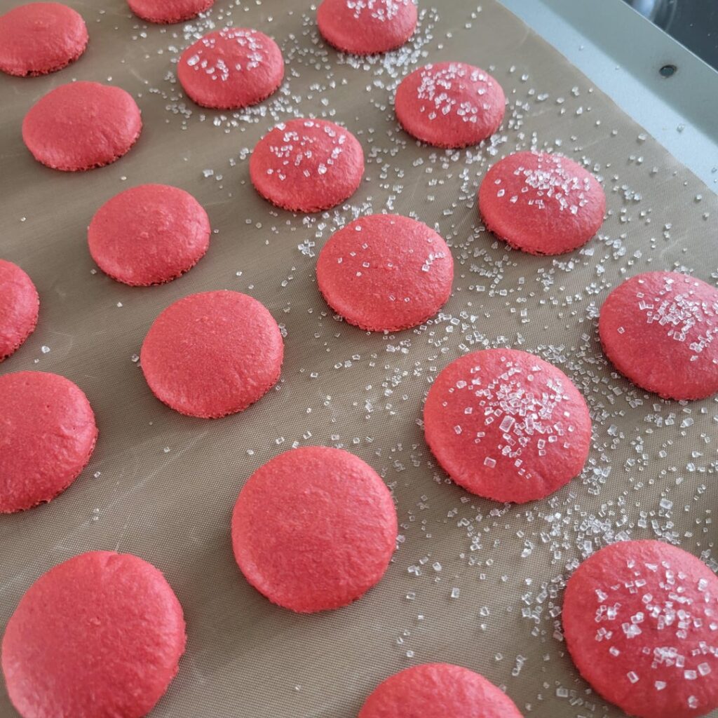 It's been MONTHS since I made a batch of macarons.