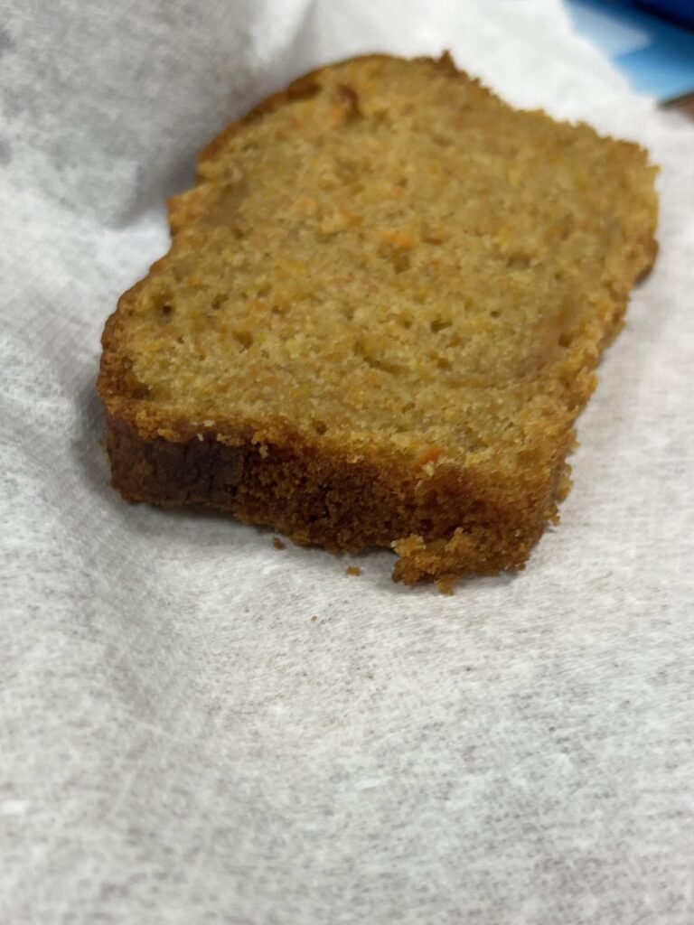 Calories in this Slither of Carrot Cake