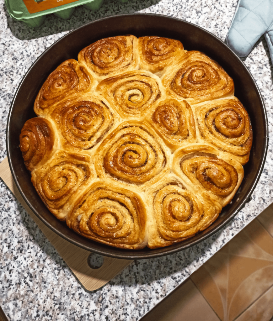My first cinnamon rolls