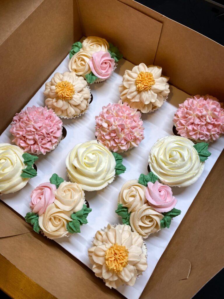 Flower Cupcakes