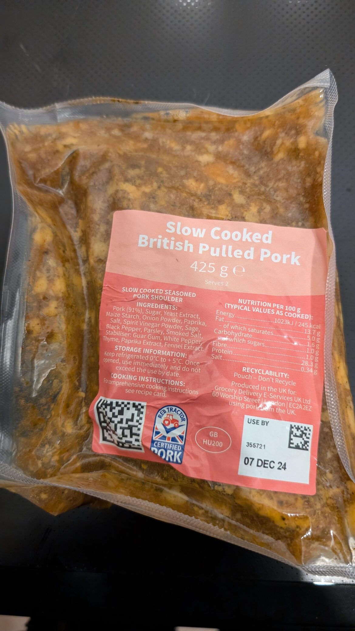 Got pulled pork in my hello fresh order, but I didn’t order anything that uses it…. Got pulled pork in my hello fresh order, but I didn't order anything that uses it....