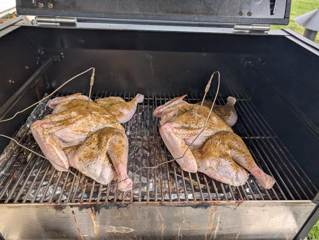 First spatchcock turkeys