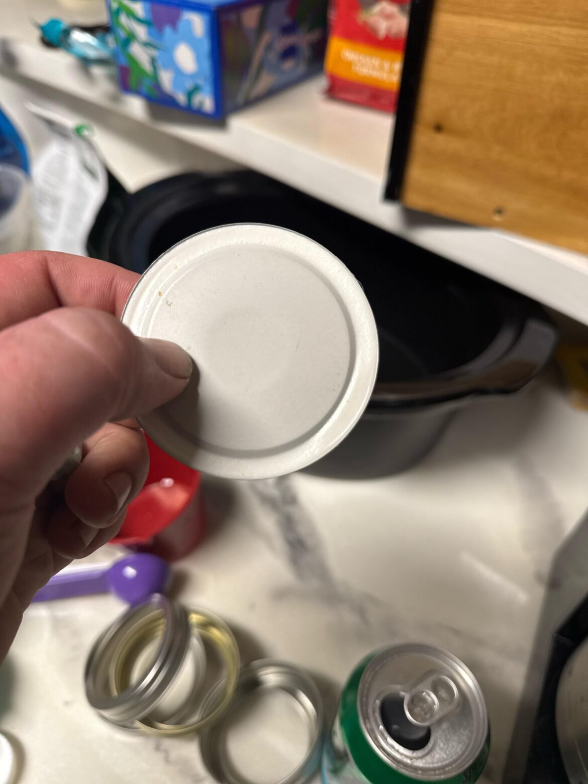 Do these lids seal? They look like and feel like some sort of rubber but not sure
