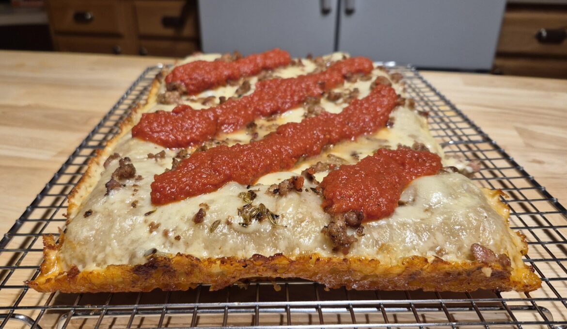 I still have work to do, especially on my corners, but it was tasty.