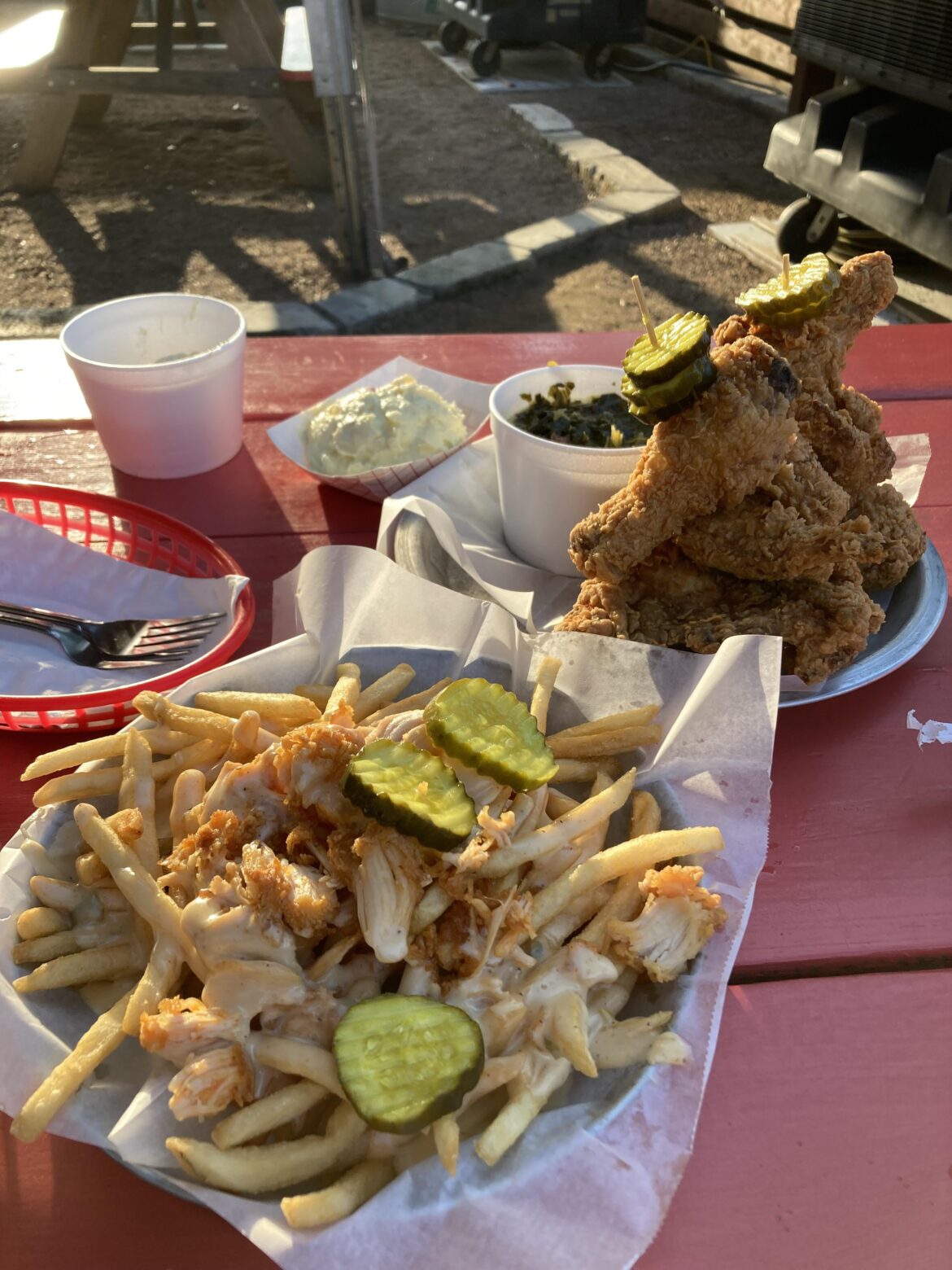 Chicken and Dirty Mac at Tumble 22!