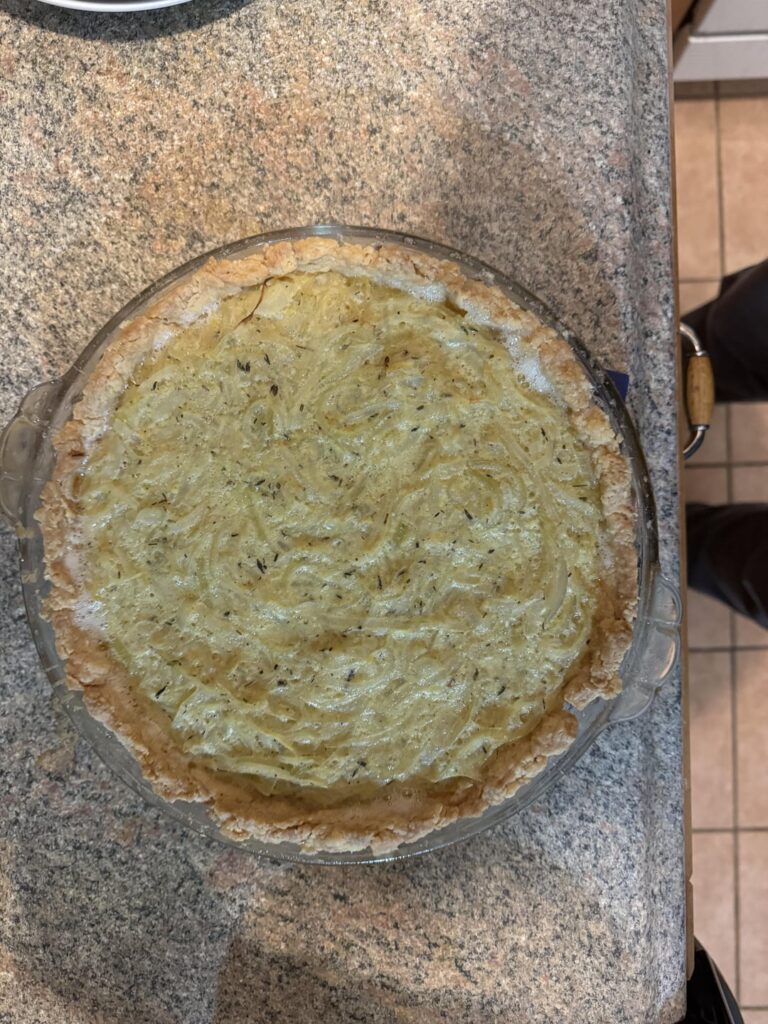 Onion pie