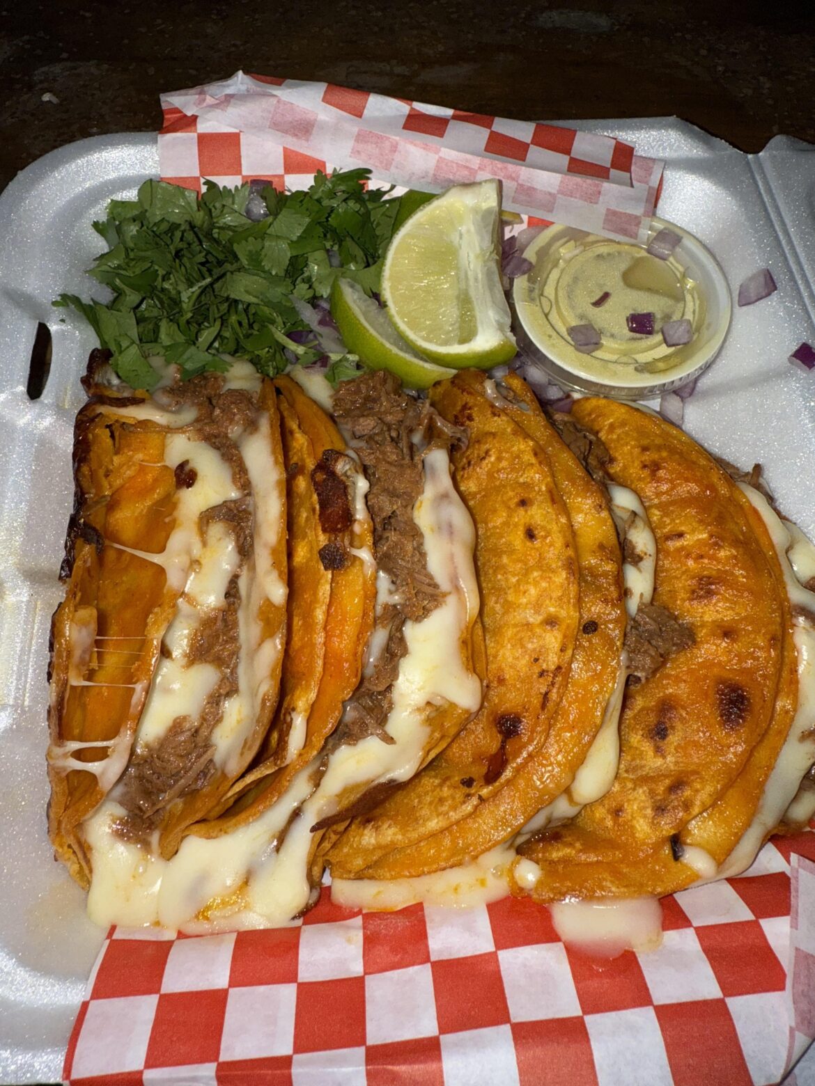 Birria Tacos off Industrial