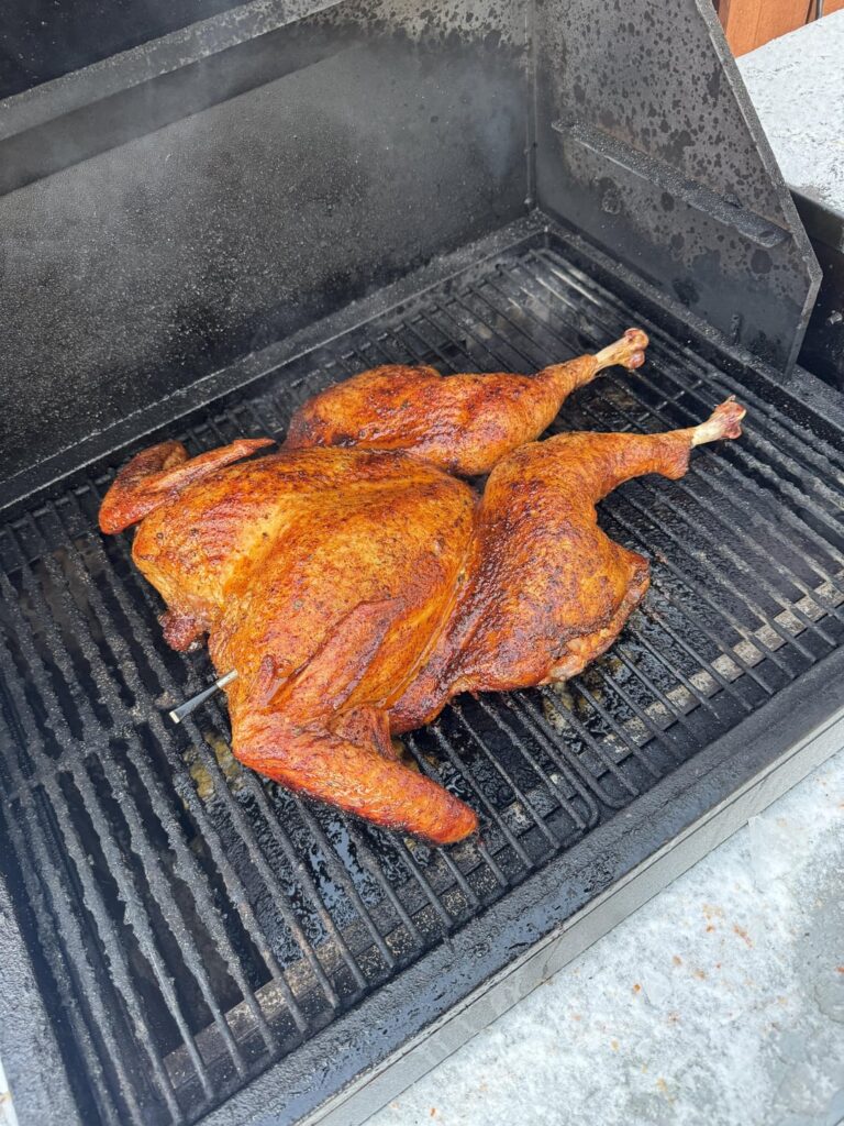 Second year spatchcocking a turkey… my oh my
