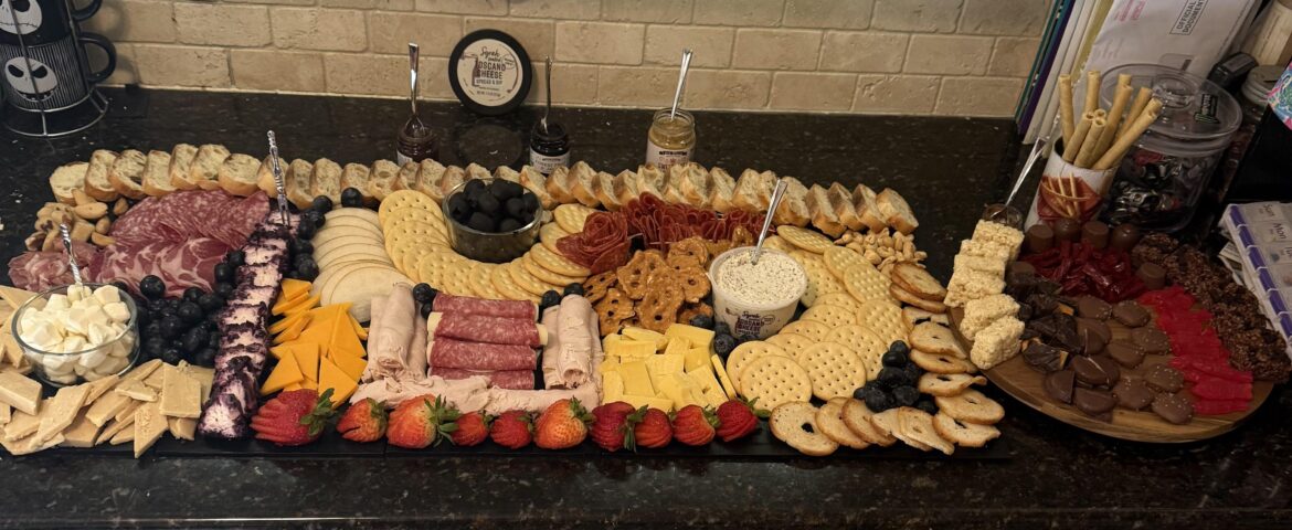 First Board for B-Day Party