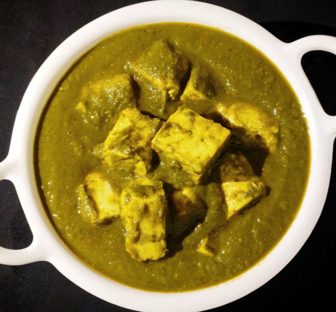 Palak paneer