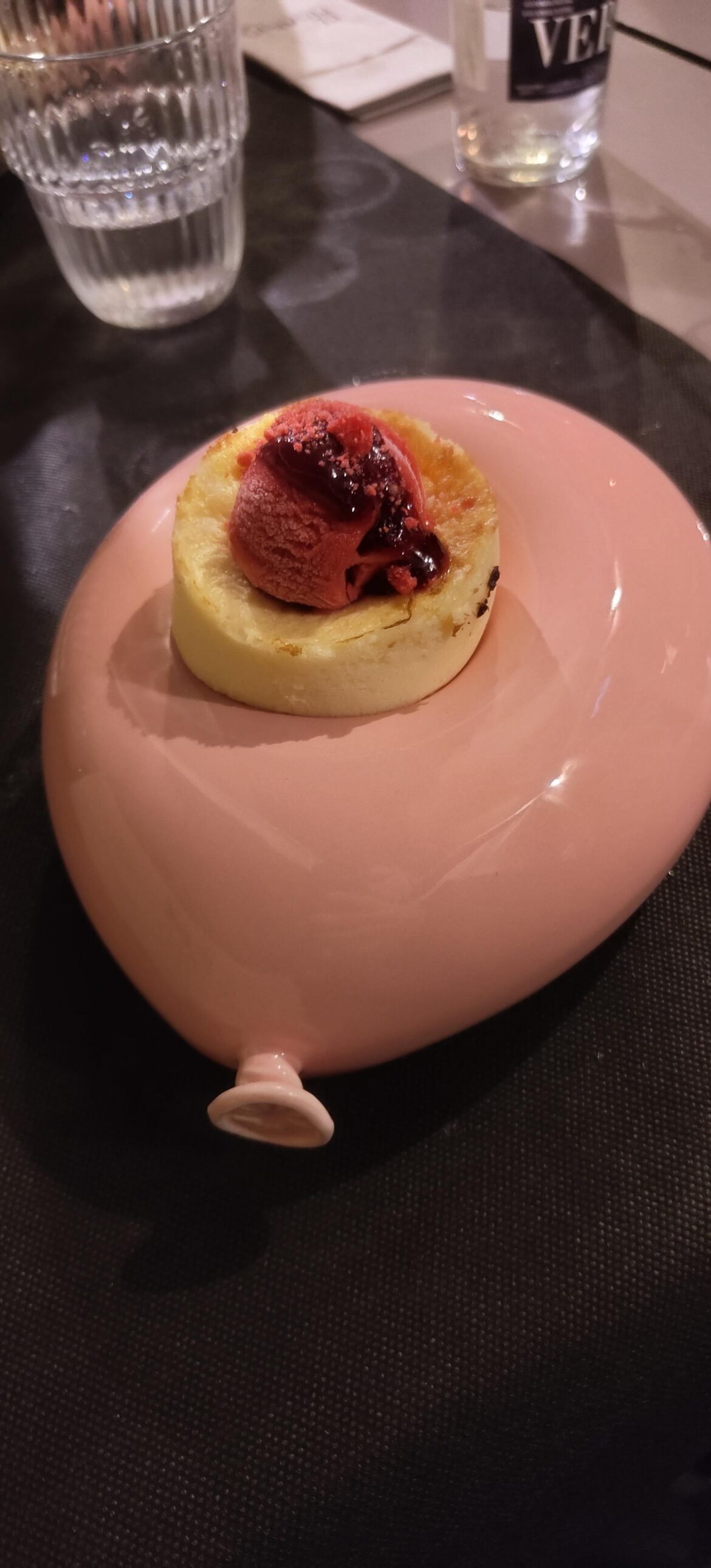 Light and airy cheesecake