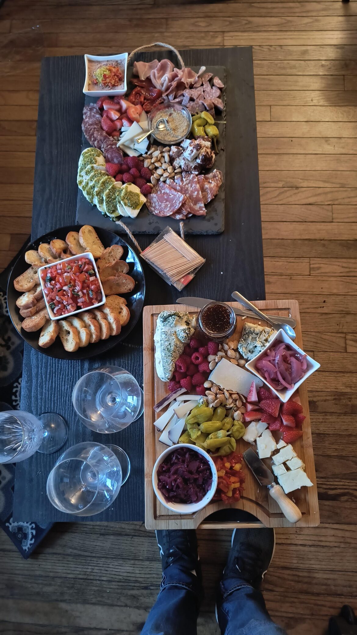 Made a board for a grad students get together.