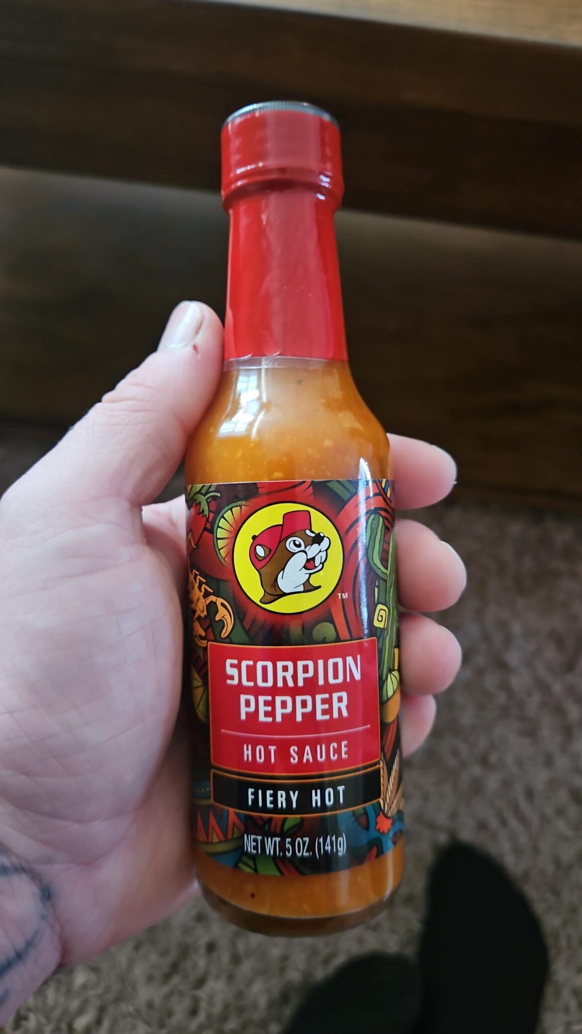 Anyone every tried this Scorpion sauce from Buc-ee's?