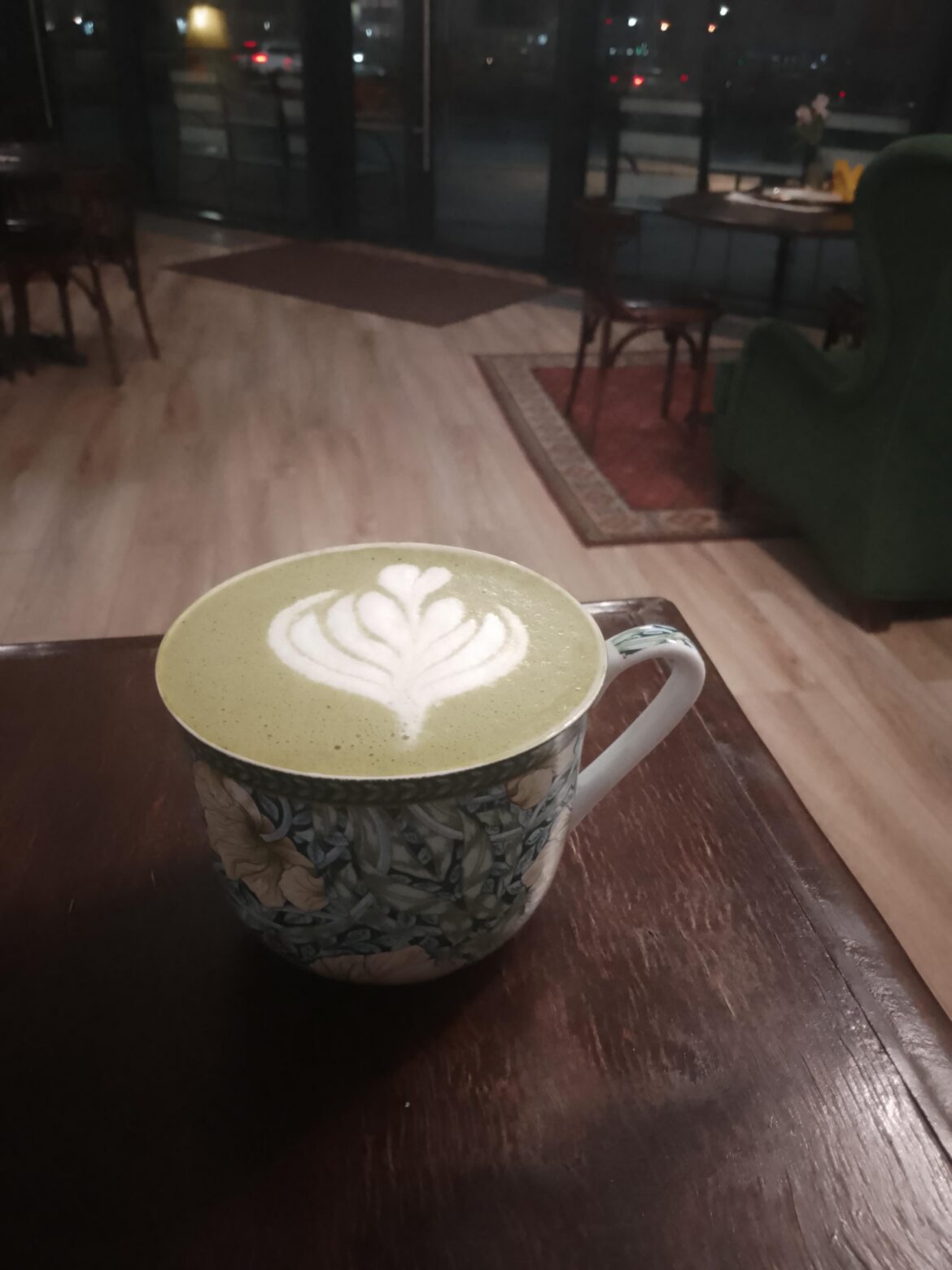 Beautiful morning matcha