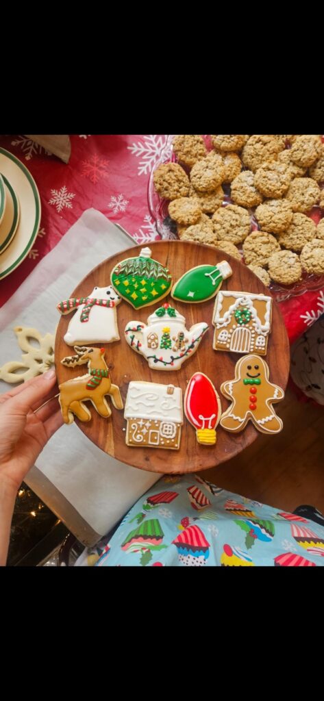 My Christmas cookie set from last year! Is anyone else so excited for Christmas cookie season?!