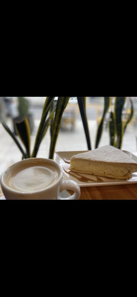 coffee and ricotta cake 🤭