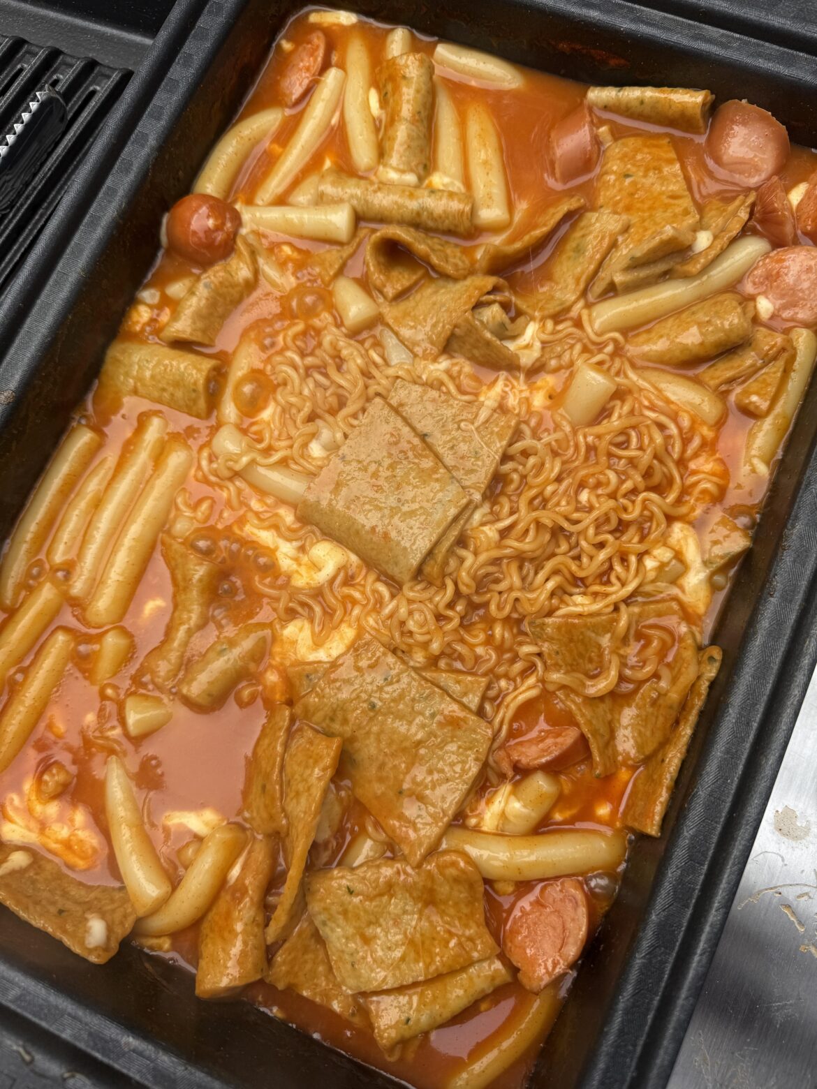 Camping food 떡볶이