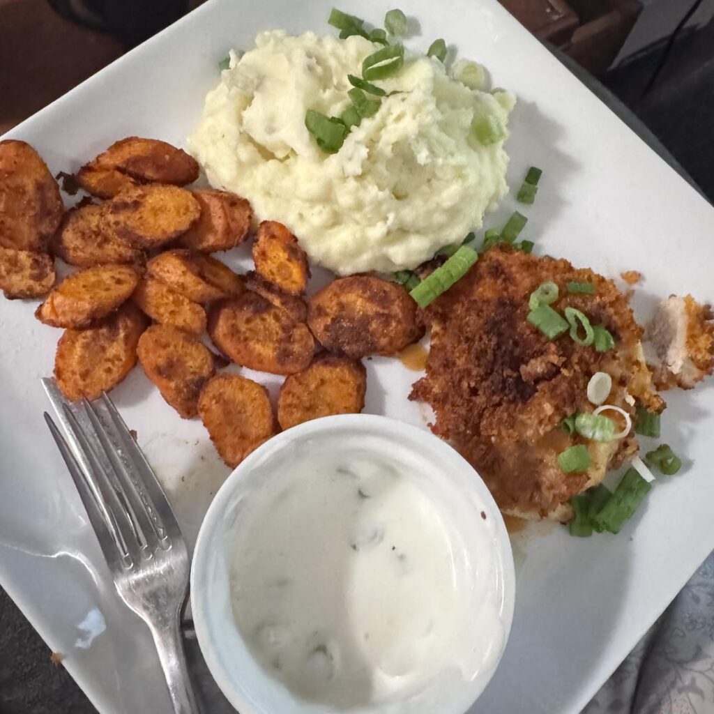 Always a hit - Crispy Buffalo Spiced Chicken