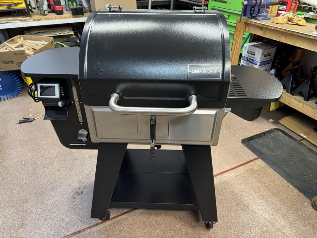 New Camp Chef Woodwind Pro 24. Assembly went great and the instructions were relatively straightforward as well. Friday we do burn in and some some chicken drumsticks.