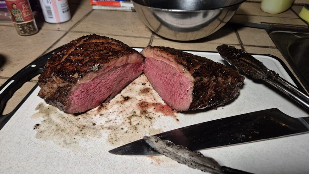 Rump cap 54°C for 3 hours