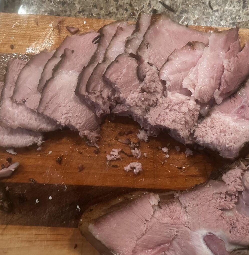 Pork shoulder 145f / 27hrs