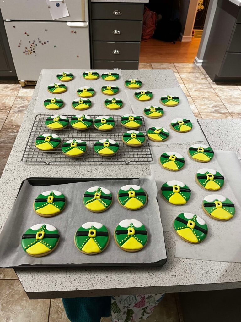 Elf: The Musical - opening night cookies