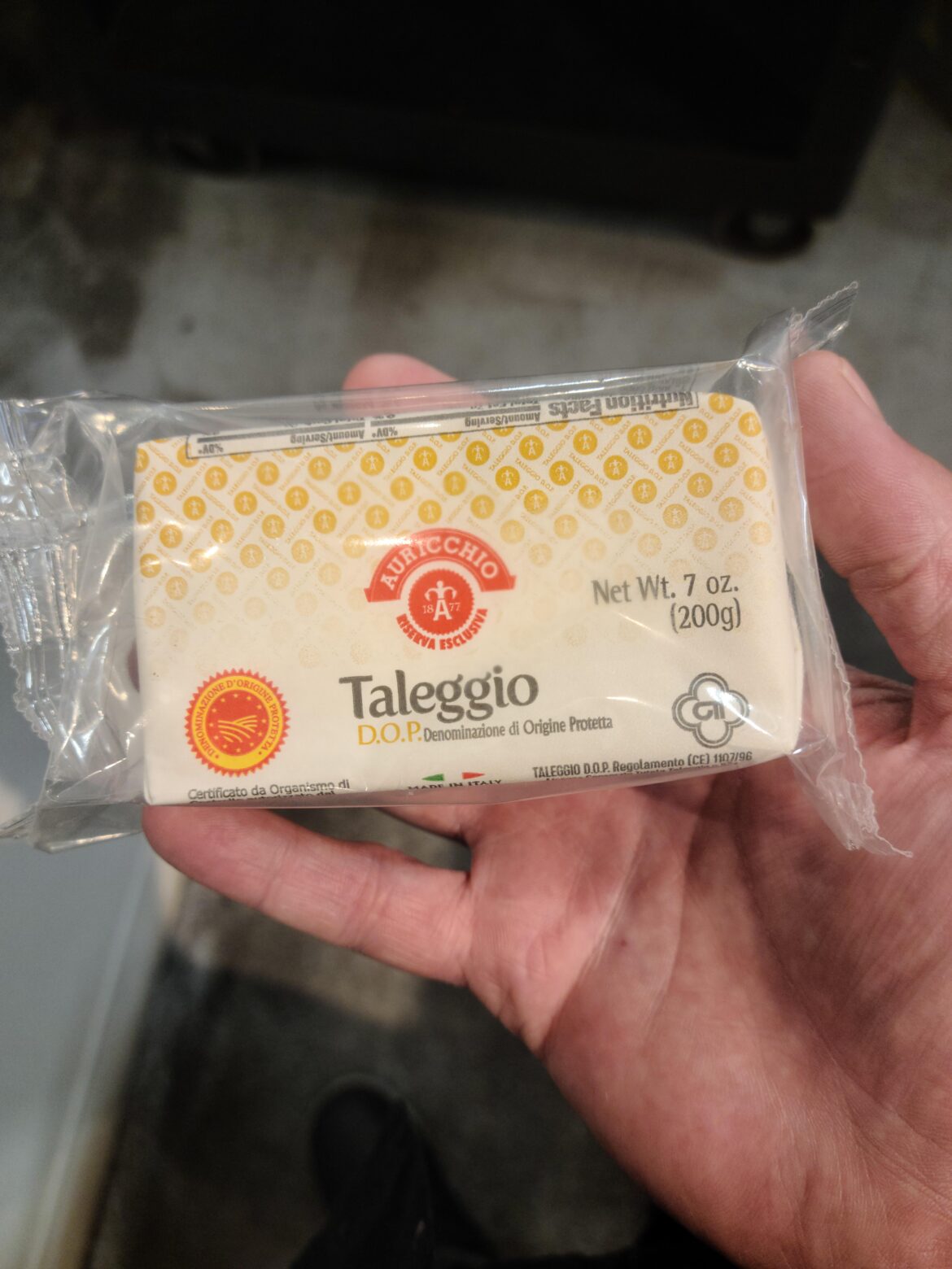 Cute little Taleggio !!!