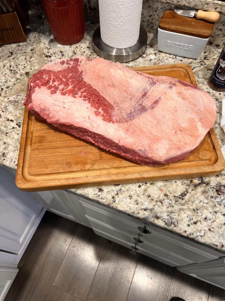 Brisket on ironwood XL