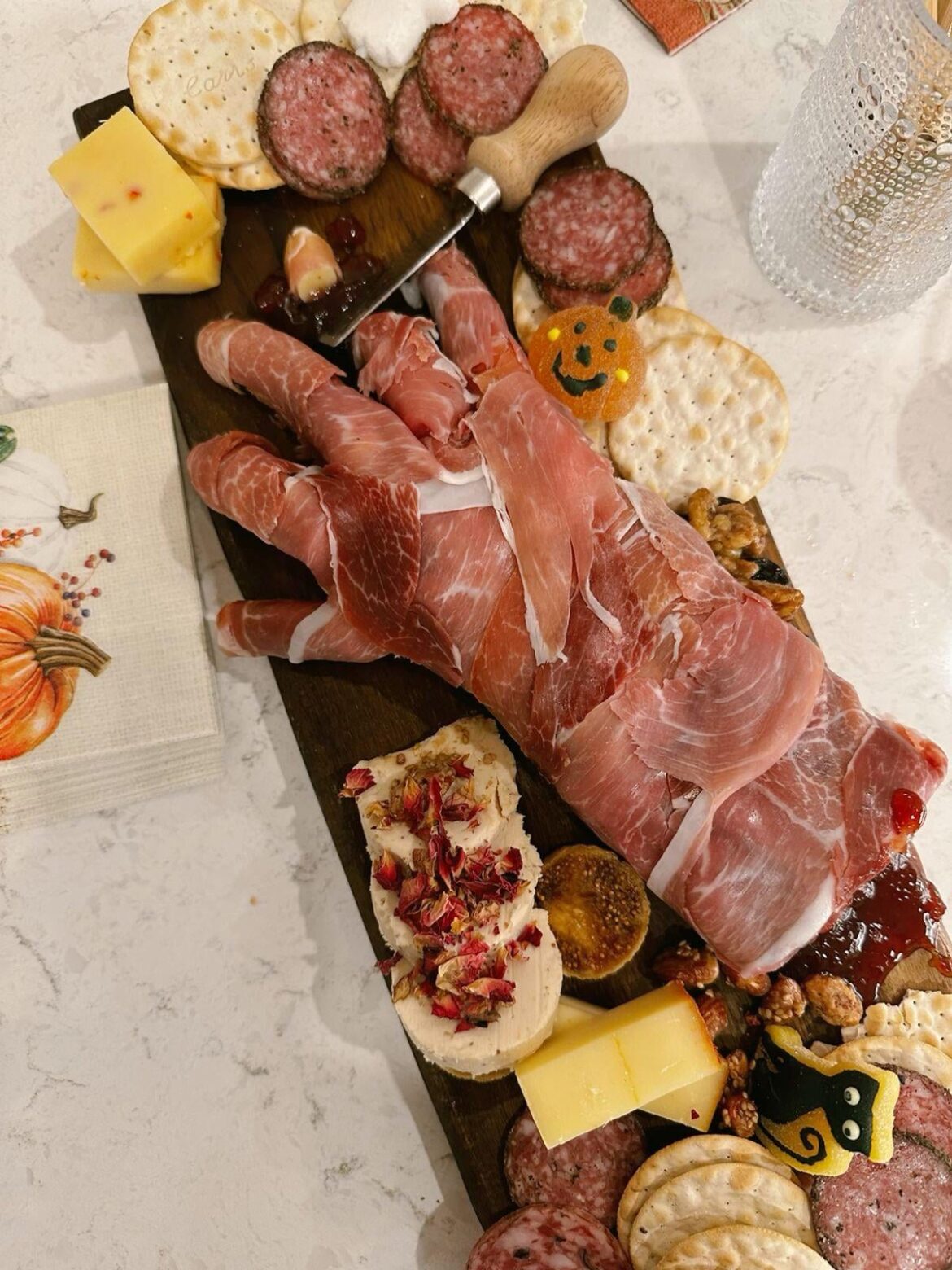 Halloween Board - Scary Hand!