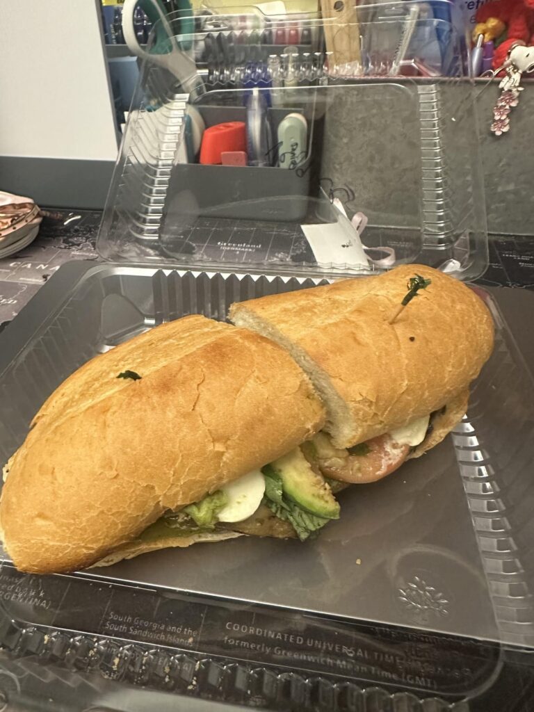 how many calories is this sandwich??