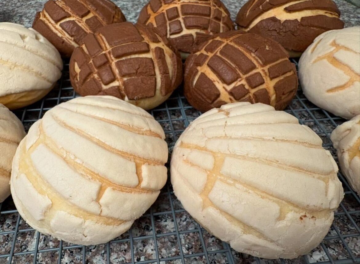 First time baking conchas