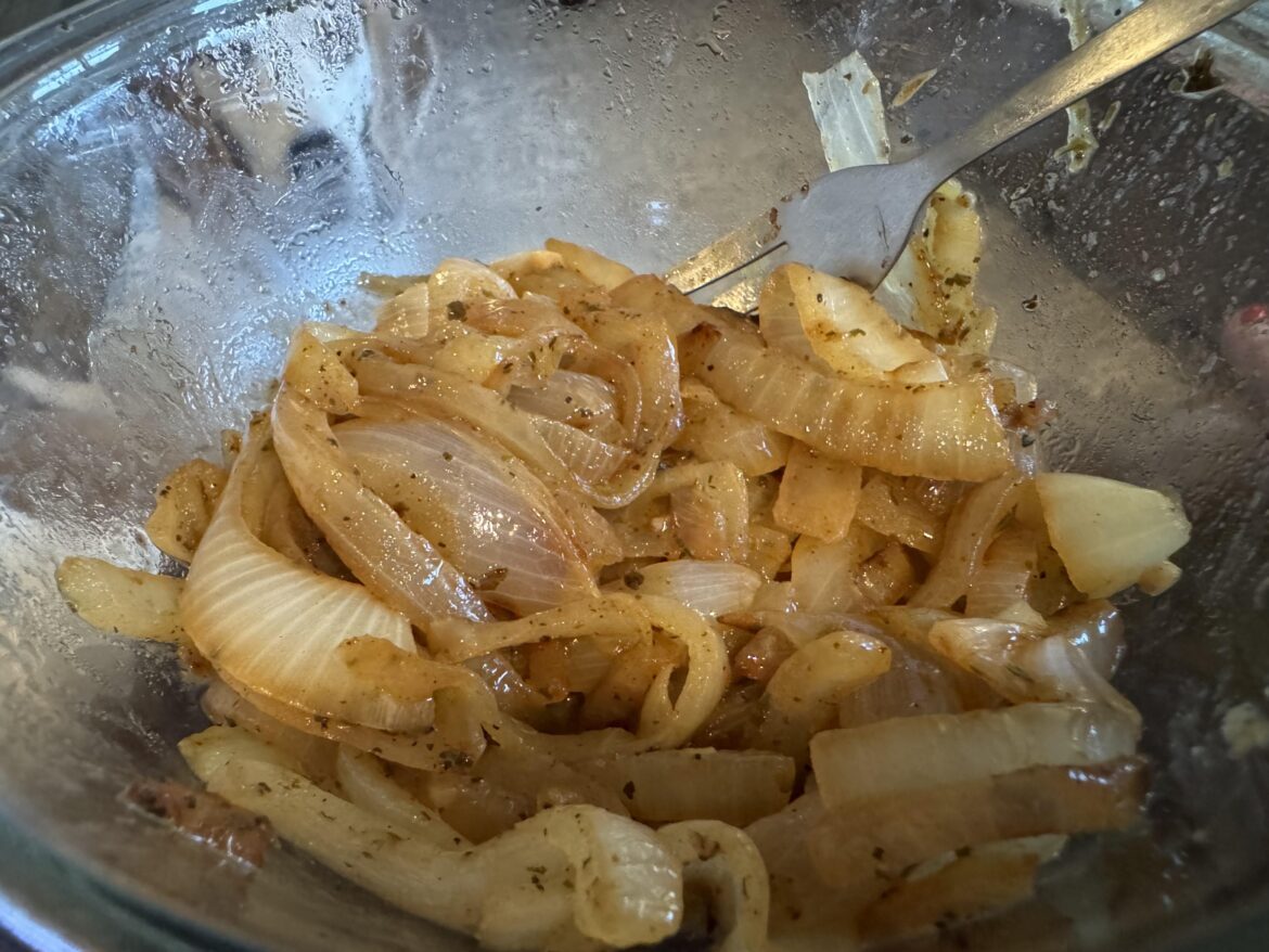 Sautéed with butter and delicious Northern Italian dressing